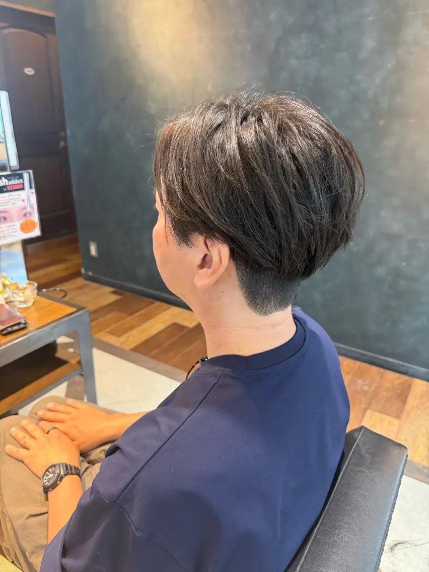 メンズ 國分 真椰のヘアスタイル