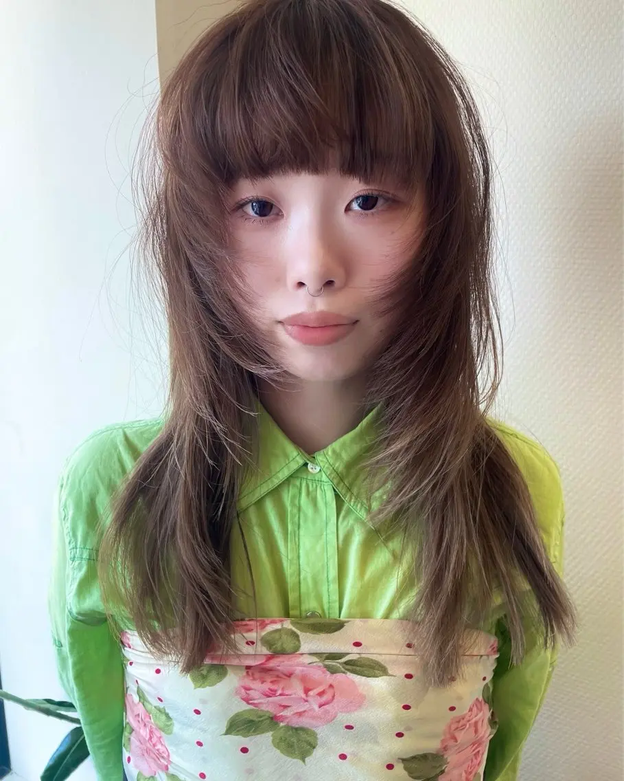 ロング sato ayaのヘアスタイル