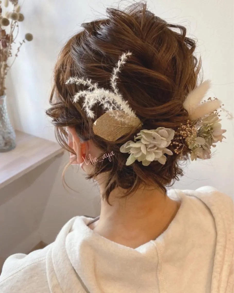 ヘアセットの写真