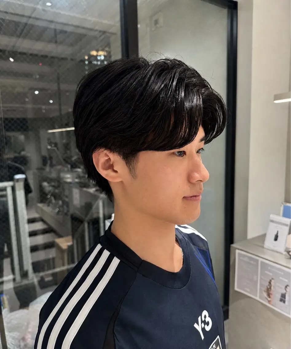 メンズ ✨センターパート✨ MINXTAISEIのヘアスタイル