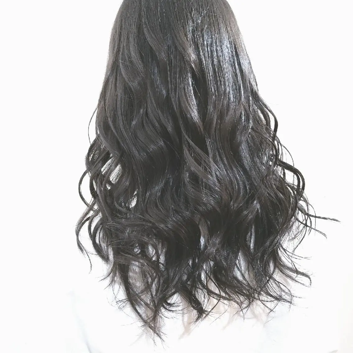 ロング カット 縮毛矯正 トリートメント 🇰🇷透明感×ハイ トーン🌟tomoのヘアスタイル