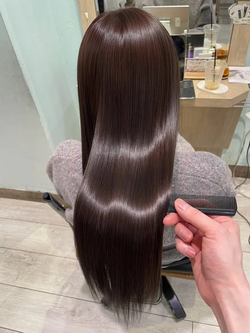 【平日限定🫧】カット＋髪質改善メテオカラー＋TRの写真
