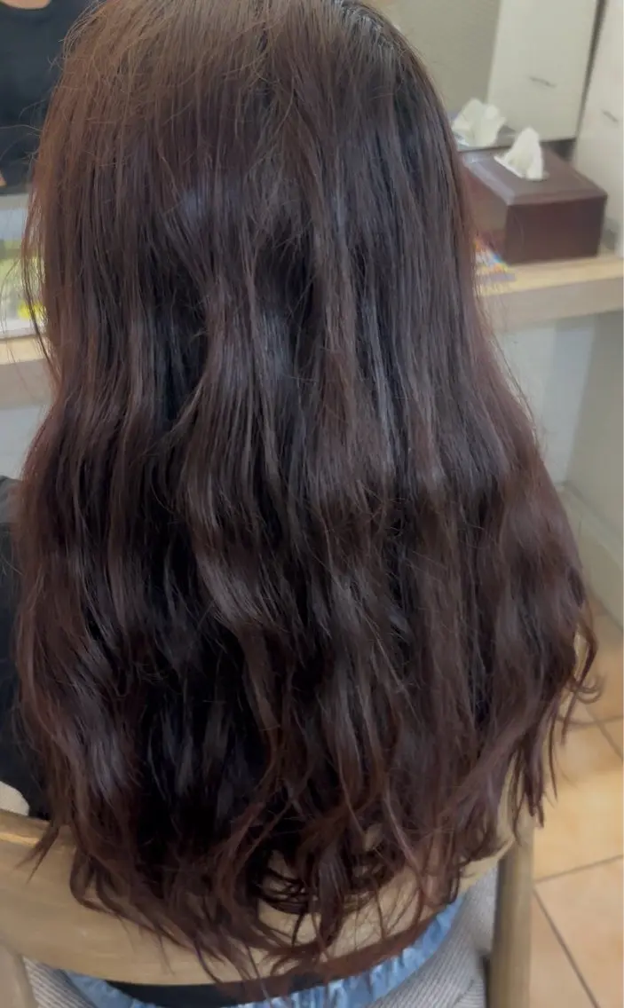 ロング 山口 晃汰のヘアスタイル