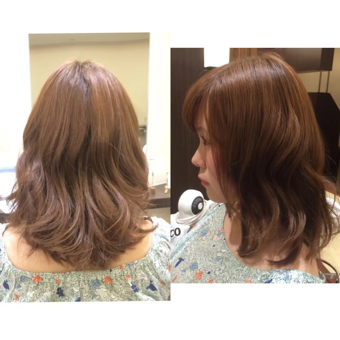 ミディアム 池田 寿子のヘアスタイル