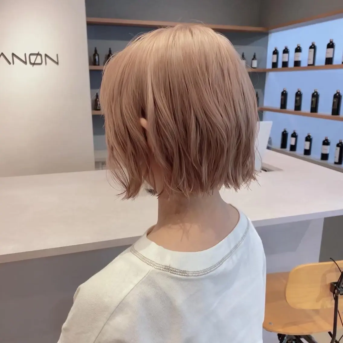 ショート ボブ 無料カットモデル/ 梅田🌱さかそ。のヘアスタイル