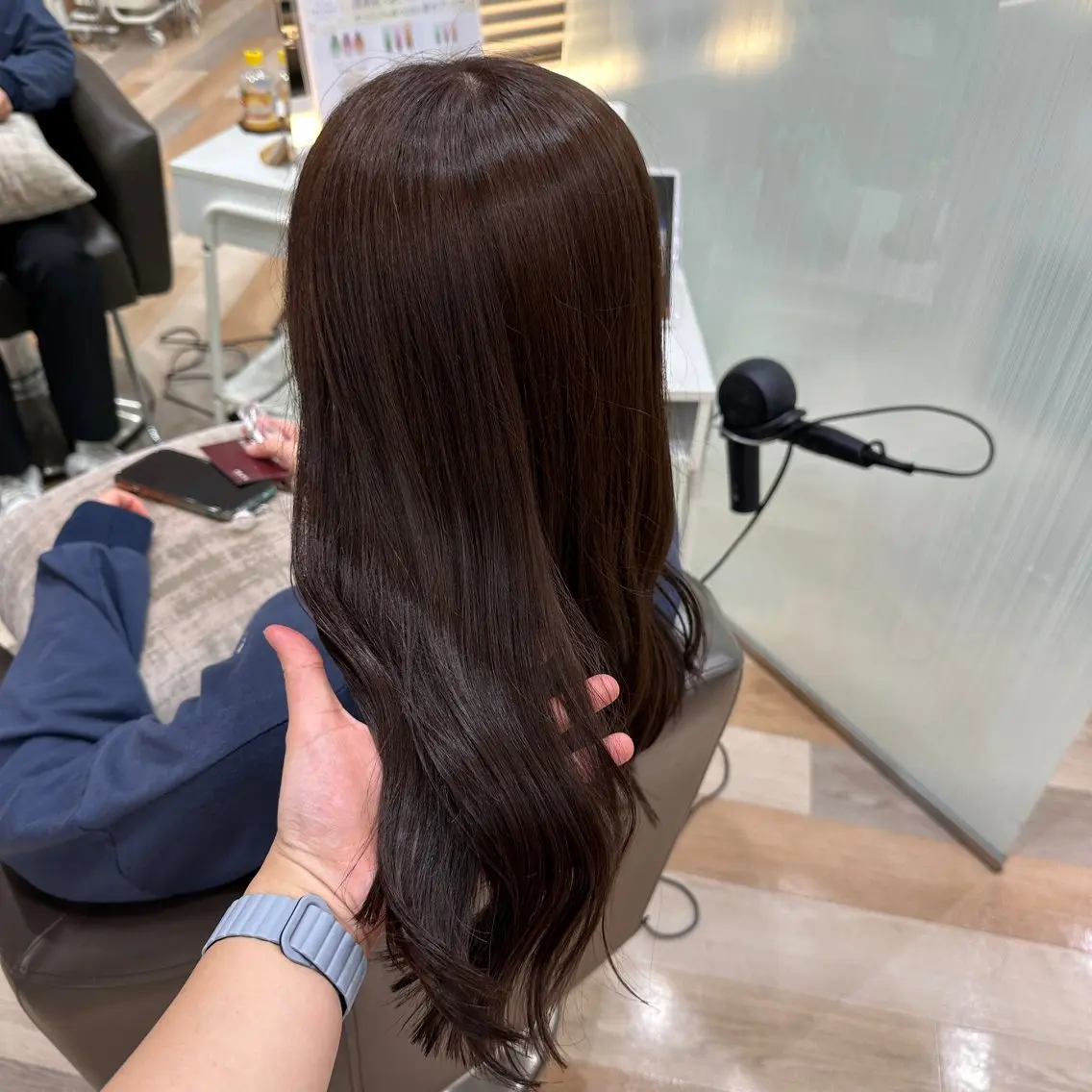ロング カラー カット ヘアカラー 大人可愛いスタイル 提案✨佐藤純菜のヘアスタイル