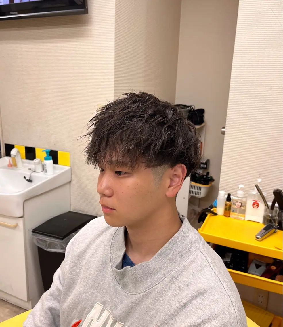 ショート ヘア ブンブンのヘアスタイル