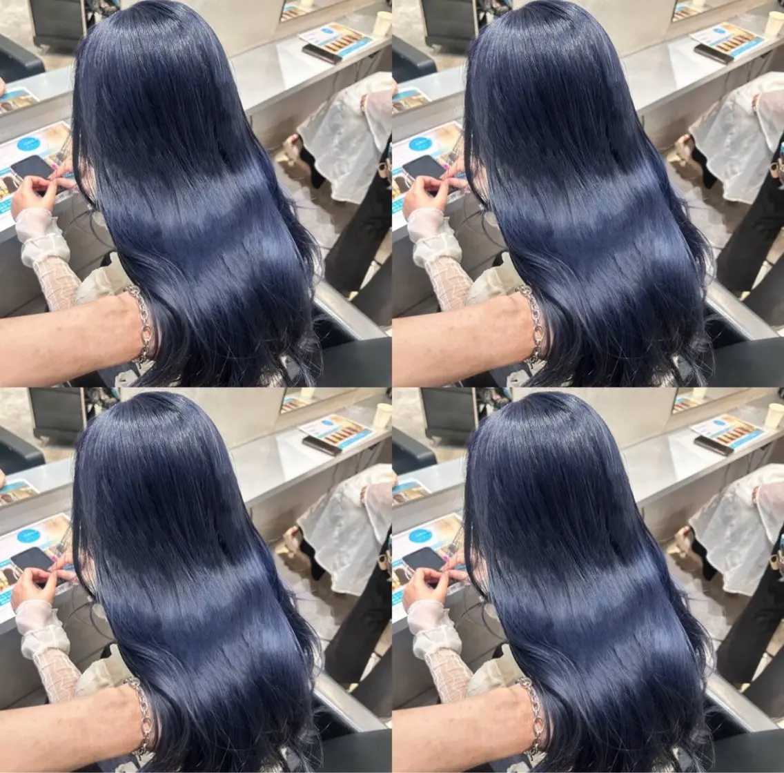 ロング カラー 透明感×エクステ× 前髪,顔周り そうまのヘアスタイル