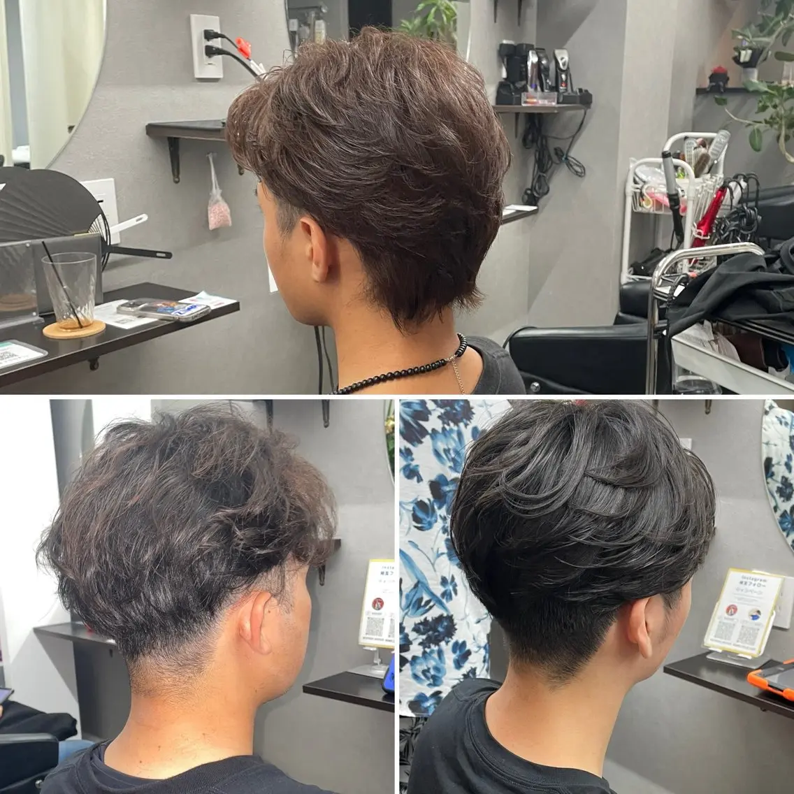 メンズ カット ヘアセット 🌹ミラクル美容師 🌹くっぽのヘアスタイル
