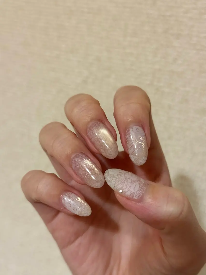 ネイル レース ハンドネイル nr. nayuのネイルデザイン
