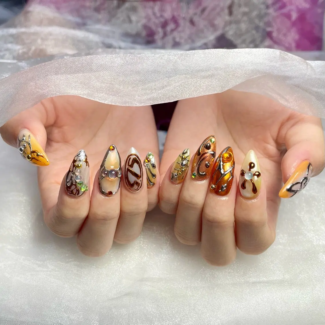 ネイル ハンドネイル MiuMiu Nail 渋谷のネイルデザイン
