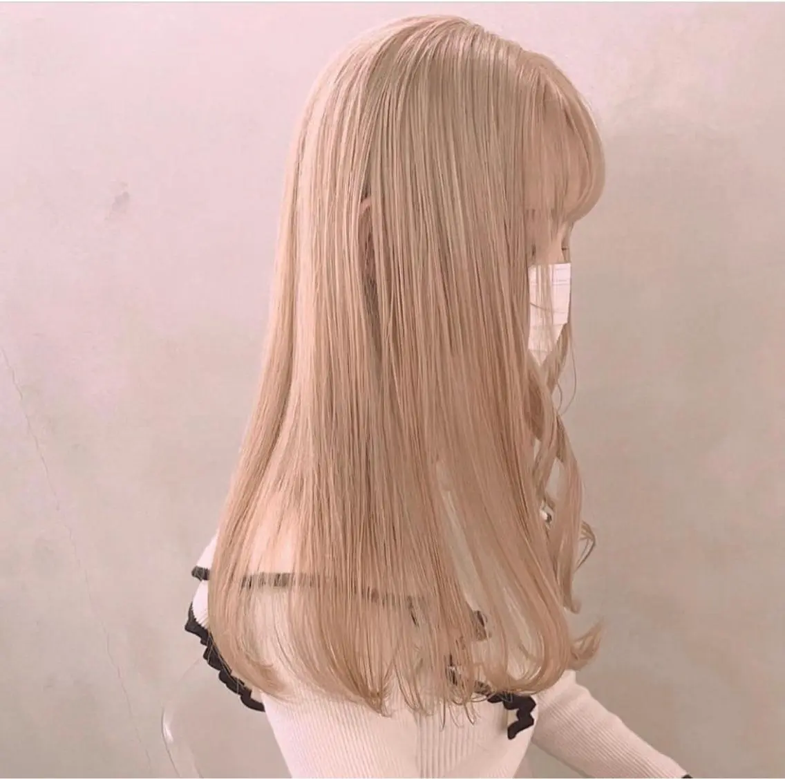 ロング カラー ベージュカラー 店長 こうすけのヘアスタイル