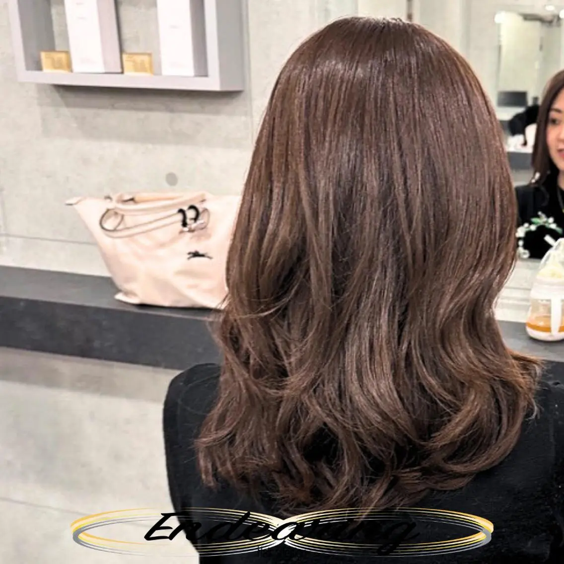 カラー ベージュカラー 透明感カラー カット ヘアカラー Endearing 銀座/レイヤーカットのヘアスタイル