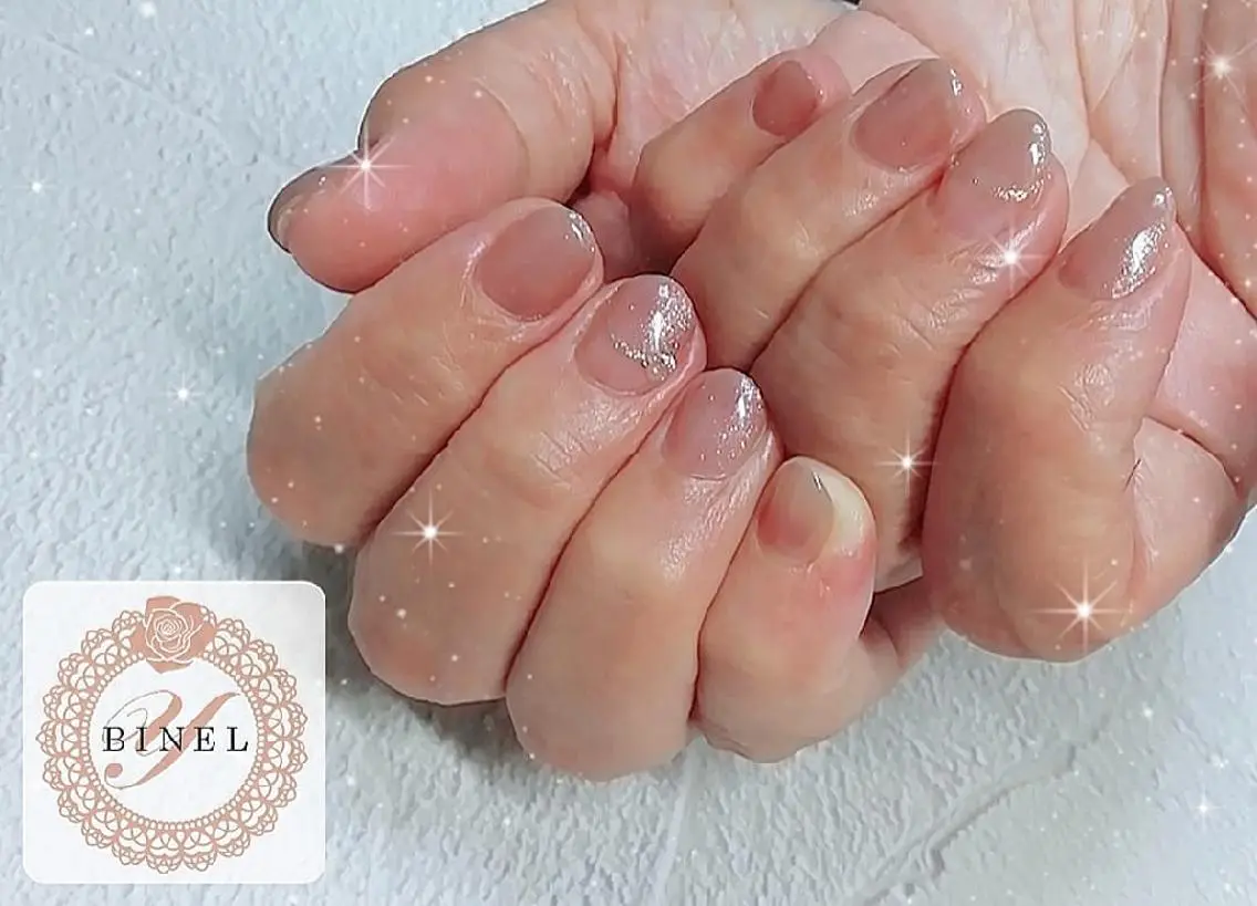 ネイル オフィスネイル ワンカラーネイル ハンドネイル Nail Salon Y.BINELのネイルデザイン