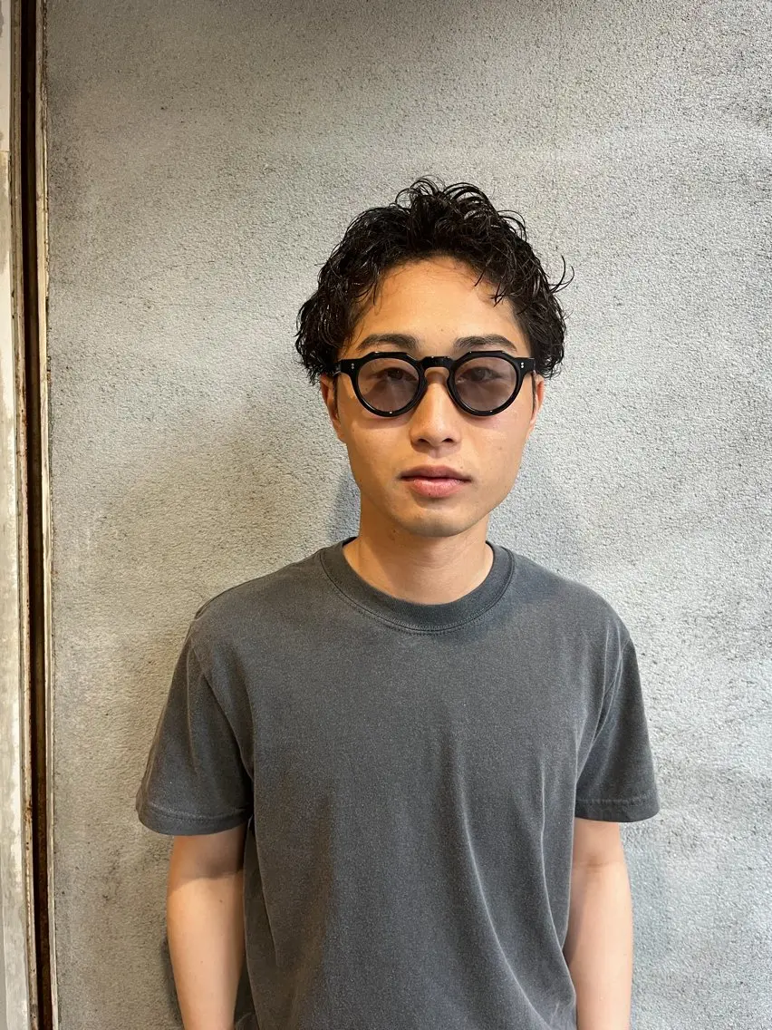 ショート ショートヘア カット パーマ パーマ/透明感 🍃Hidetoraのヘアスタイル