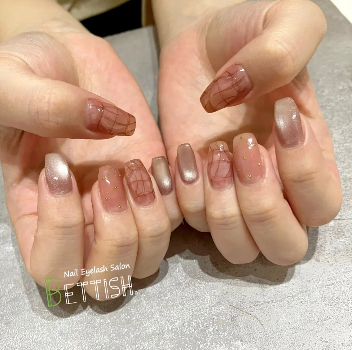 ネイル ピンク BETTISH. KUMIKO☺︎︎のネイルデザイン