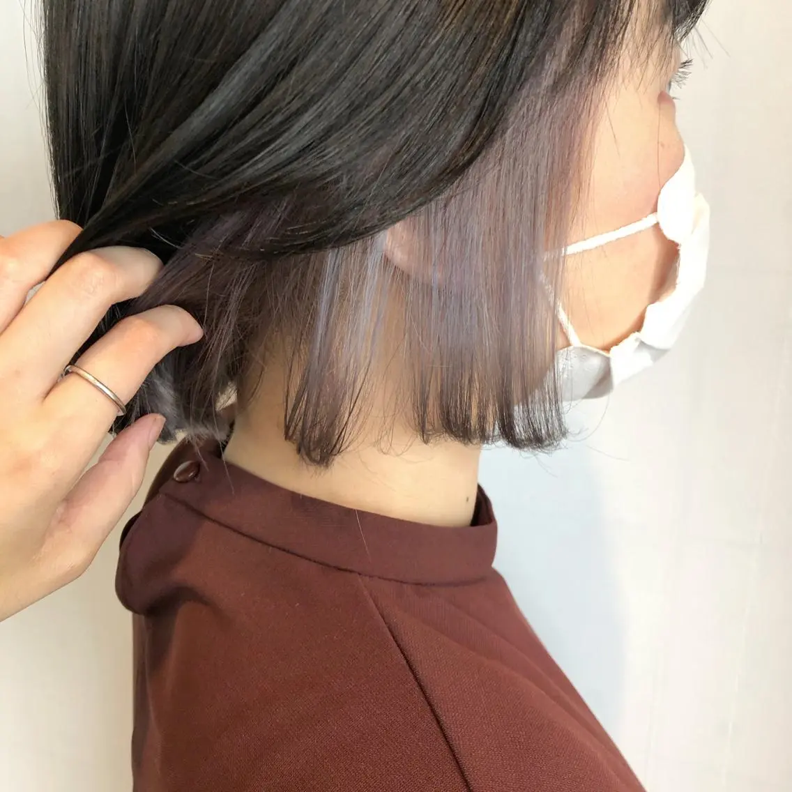 ミディアム カラー インナーカラー カット ヘアカラー メンズスタイル /メンズパーマ/須藤のヘアスタイル