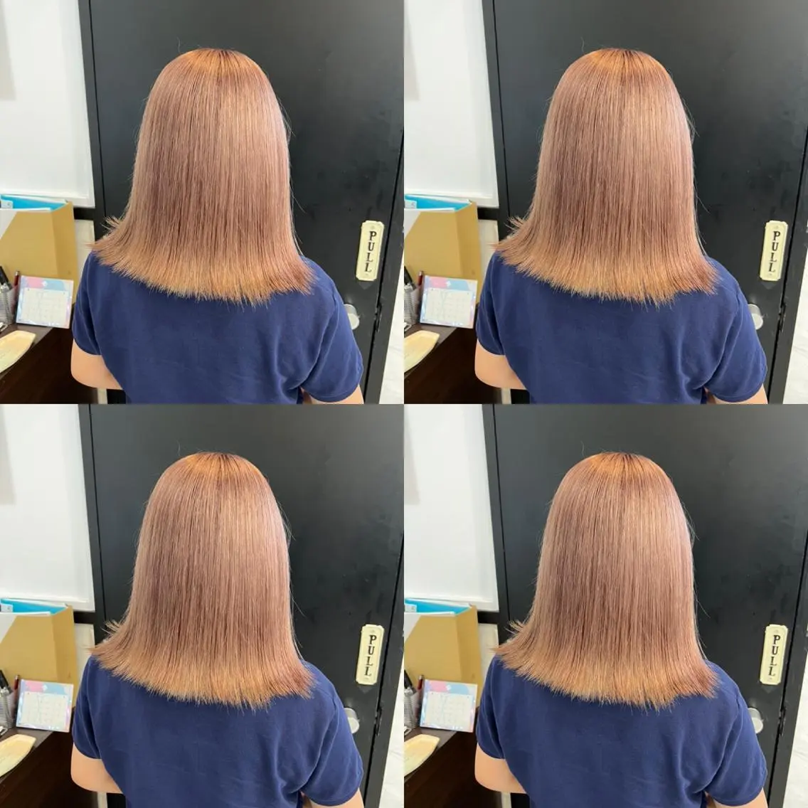 ミディアム カラー ピンクカラー ヘアカラー トリートメント ✨レイヤー/髪質改善 /エクステ✨ナカムラのヘアスタイル