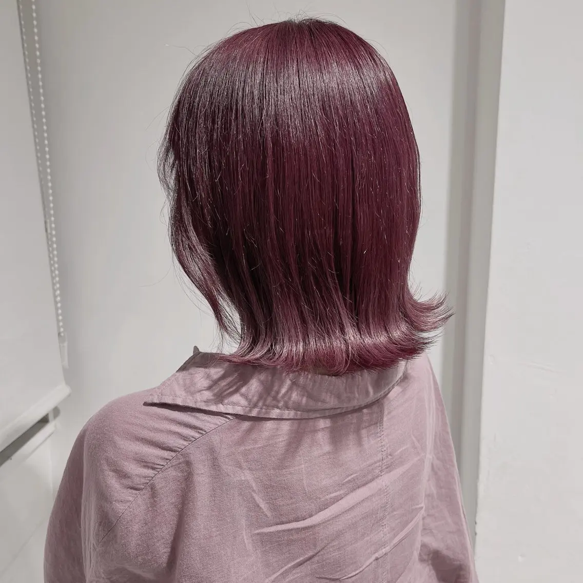 ミディアム カラー ヘアカラー トリートメント ヘッドスパ ヘアセット 𓏸レイヤー髪質改善 透けカラーカノン🫧のヘアスタイル