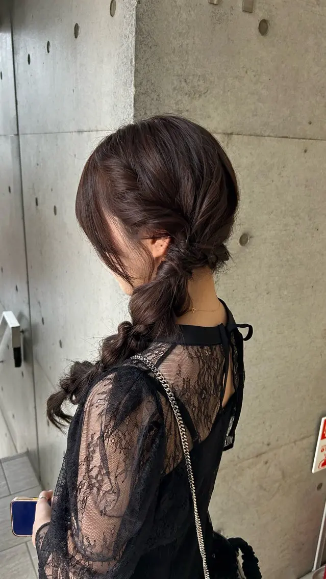 ロング ヘアセット MIO 大名/ 縮毛・ブリーチ💎のヘアスタイル