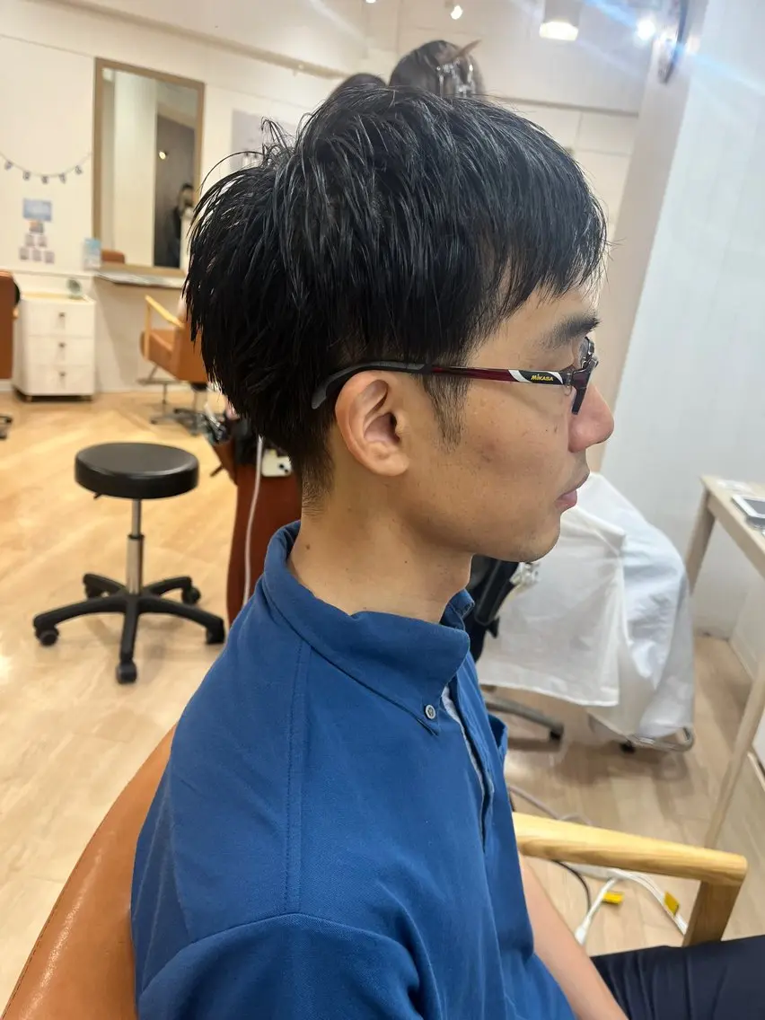 ショート メンズ カット 金山/カットモデル 募集中/村井七海のヘアスタイル