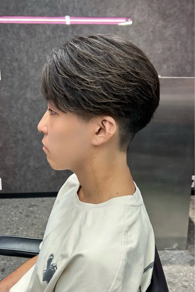 ショート メンズ カット ヘアセット メンズスタイリスト 前田雄輝のヘアスタイル