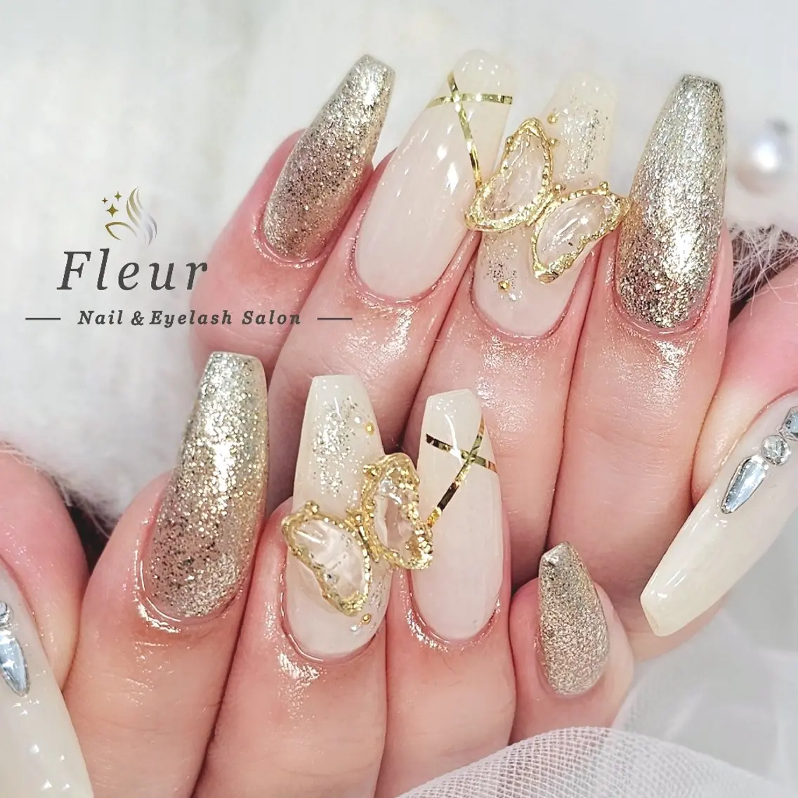 ネイル nail&eye ♡Fleur♡のネイルデザイン