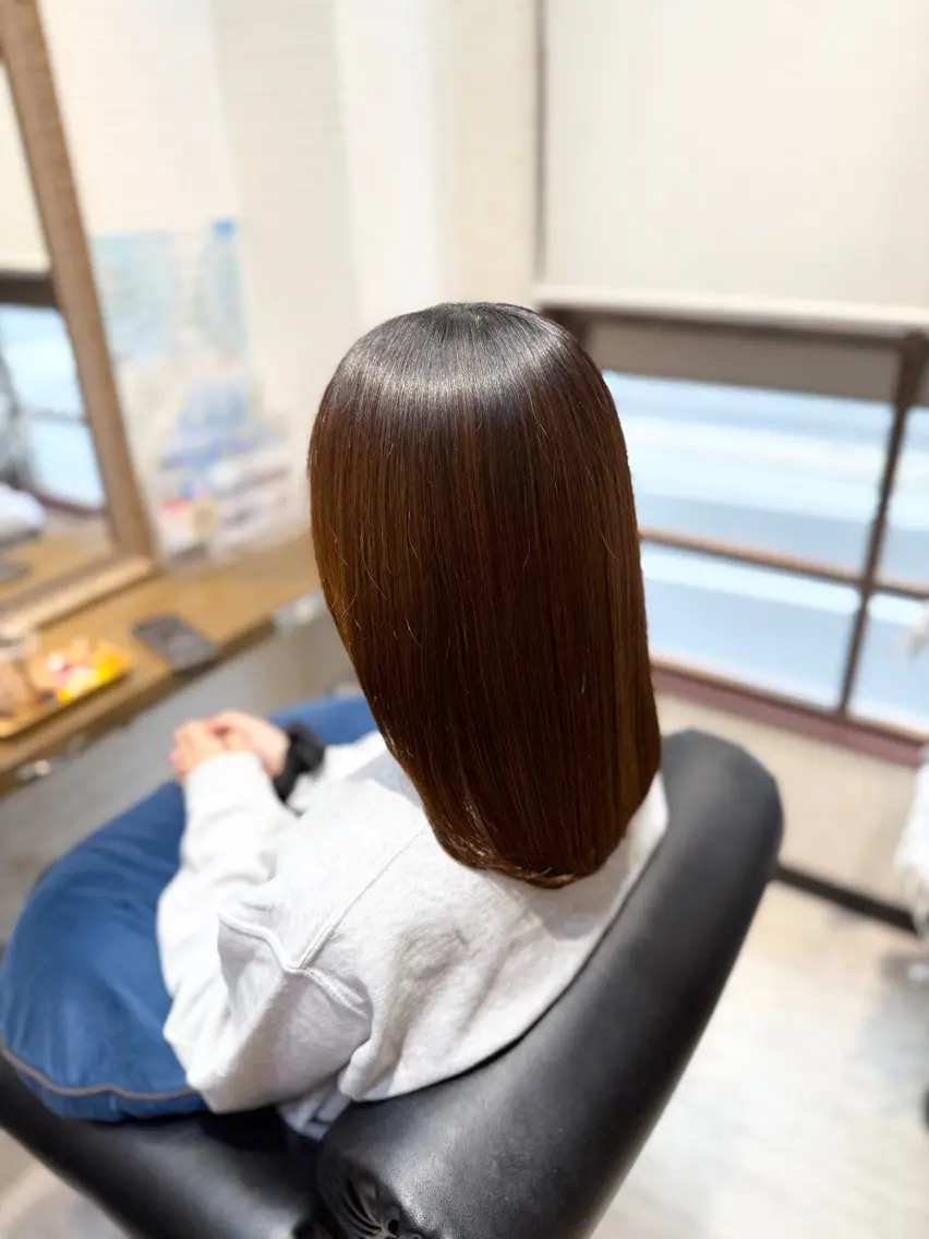 カット ヘアカラー トリートメント ハイトーン✨髪質改善 ✨スパ得意✨ミヤタのヘアスタイル