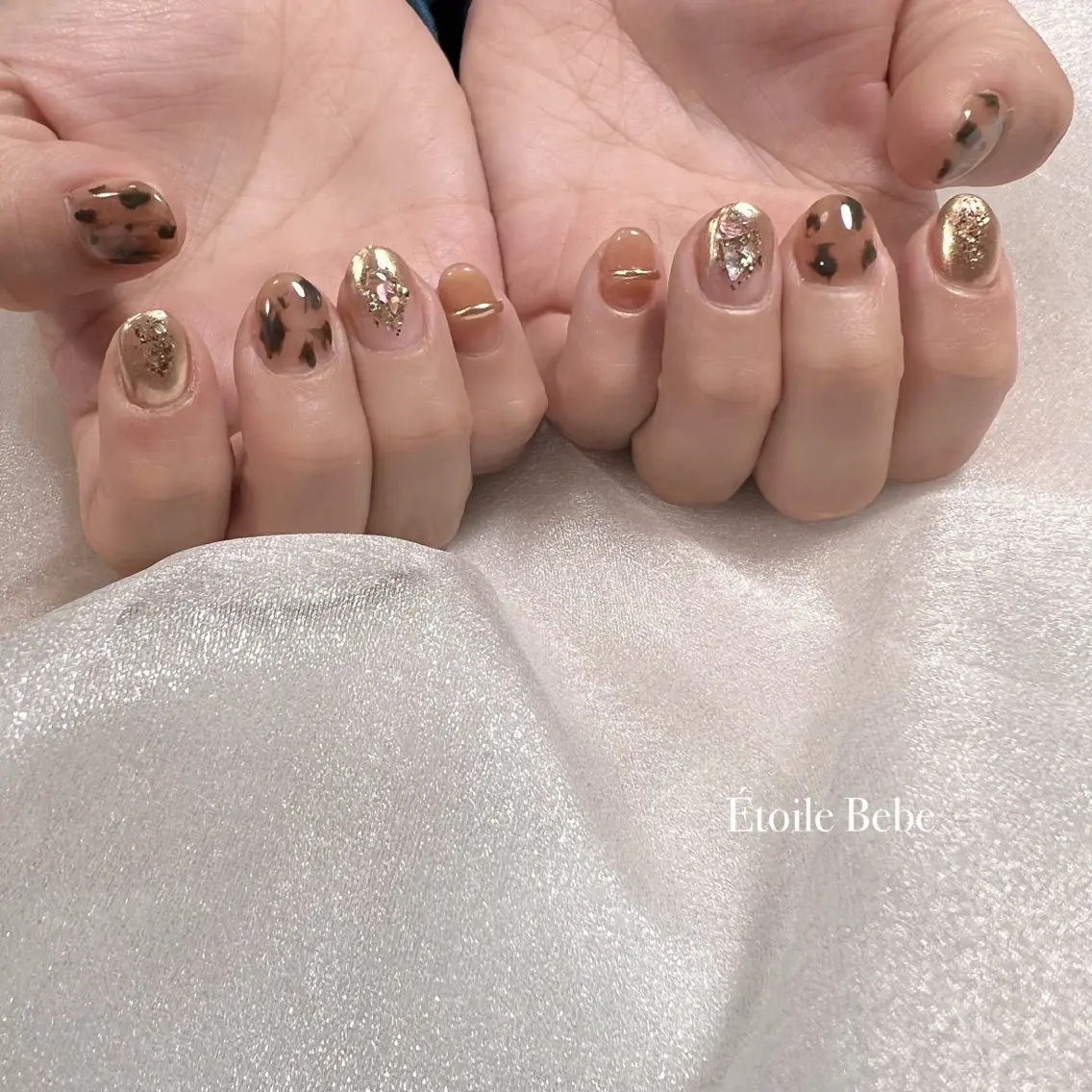 ネイル ミラーネイル ニュアンスネイル ハンドネイル Étoile Bebeのエステ・リラクイメージ