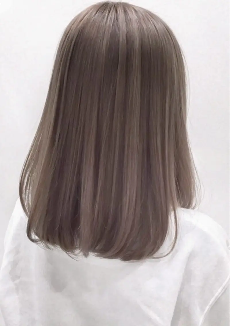 ミディアム カラー パーマ ヘアアレンジ バレイヤージュ ブリーチ ケアブリーチ 透明感カラー ハイライトカラー ヘアカラー トリートメント バレイヤージュ 藤沢 髪質改善 竹内ケンゴのヘアスタイル