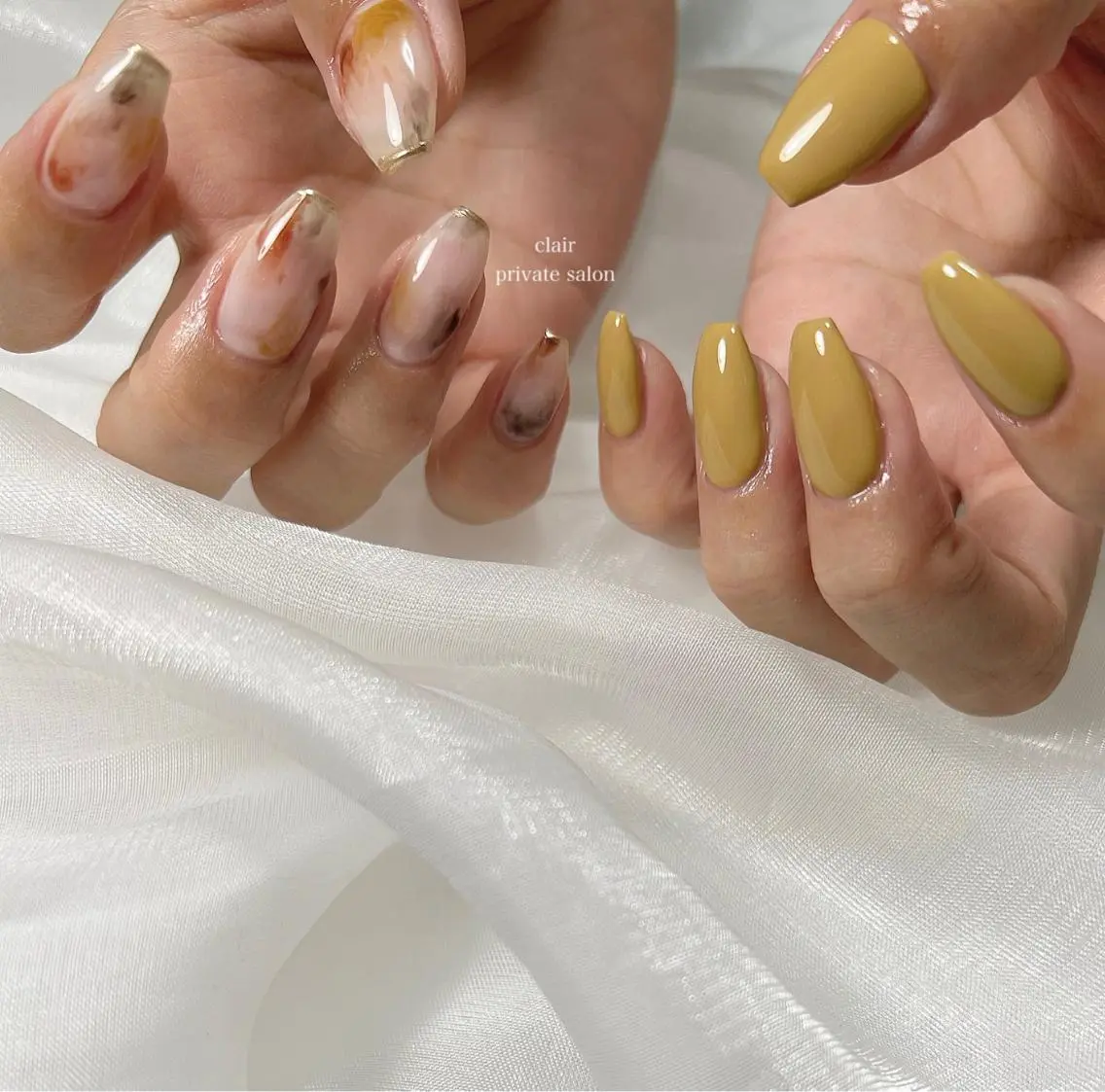 ネイル ハンドネイル ハンドケア nail salon una.のネイルデザイン