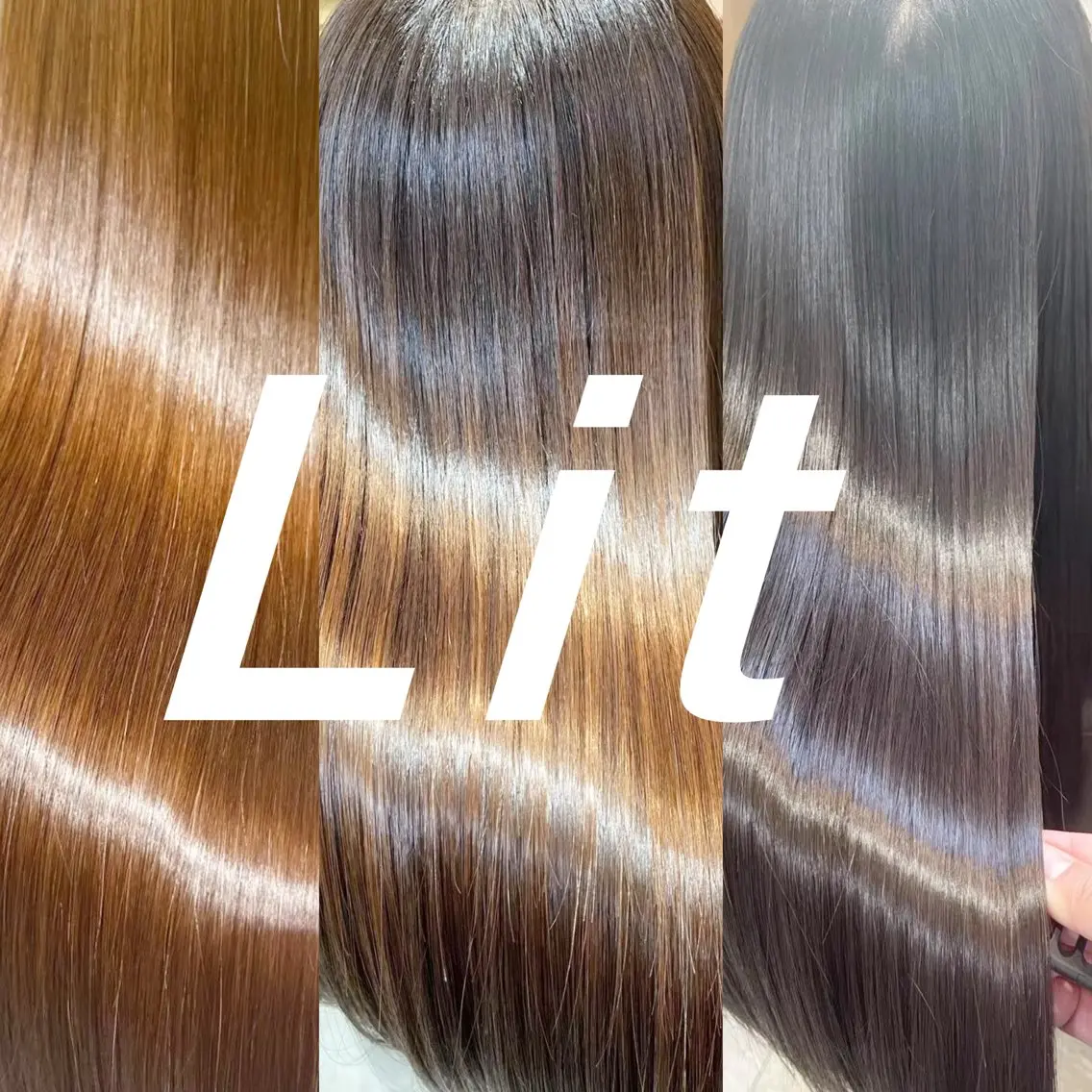 【✨話題の髪ドラ✨ 透明感のある艶髪へ】💇🏼♀️ケアカラー+髪質改善トリートメント💇🏼♀️の写真