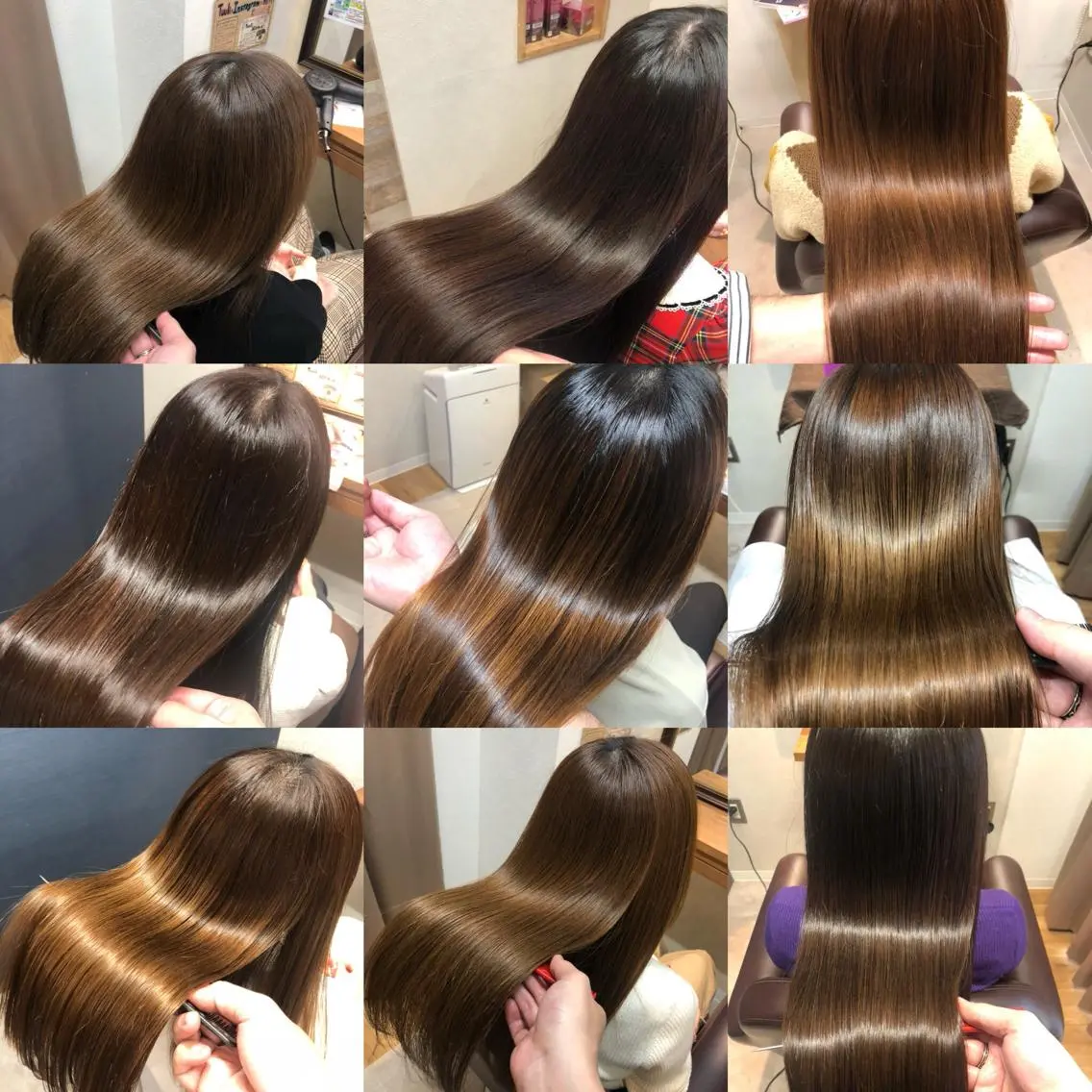ロング くせ毛 髪質改善 縮毛矯正 トリートメント tuuli トゥーリのヘアスタイル