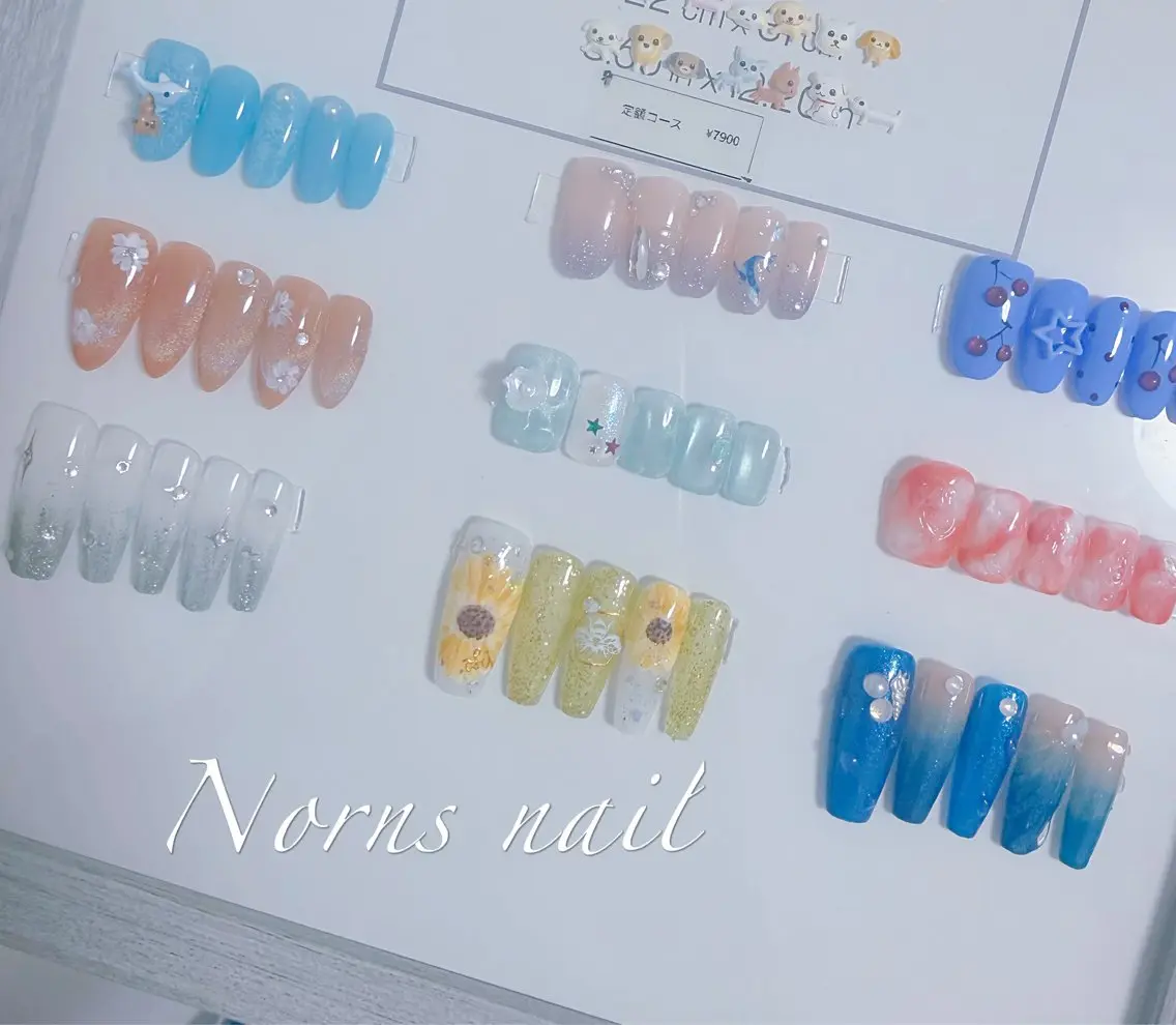 ネイル ハンドネイル Norns nail (猫いるサロン🐈)のネイルデザイン
