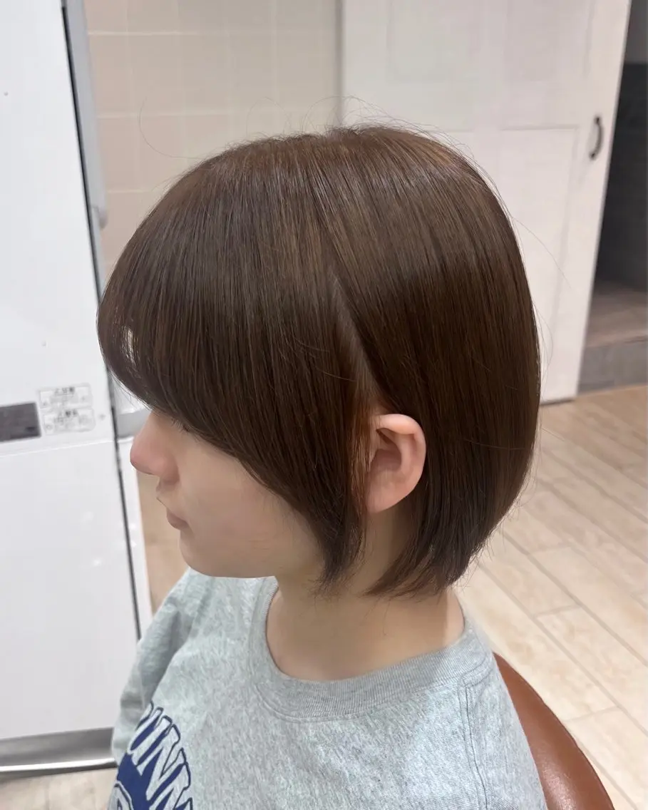 ショート カラー ヘアカラー モデル募集 セイノチヒロのヘアスタイル
