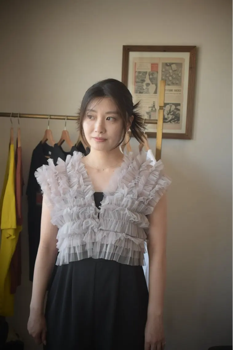 ロング ヘアアレンジ 岩村 夏姫のヘアスタイル