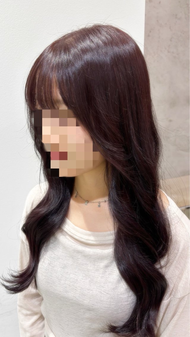 ロング カラー ヘアカラー トリートメント 📍川崎/ スズカのヘアスタイル