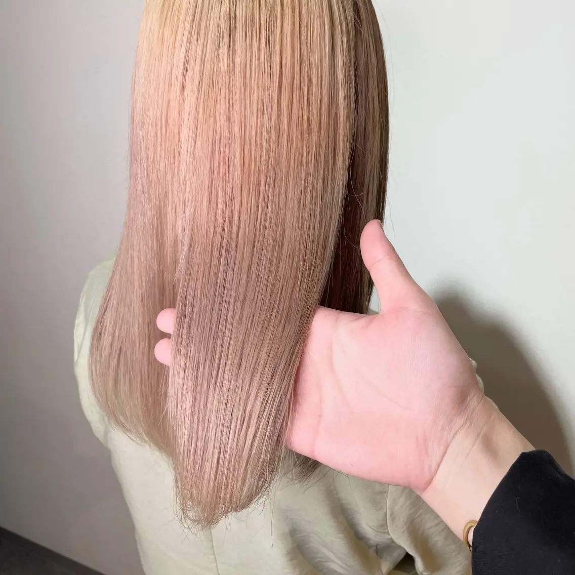 カット+髪質改善カラー+最高級ウルトワトリートメントの写真