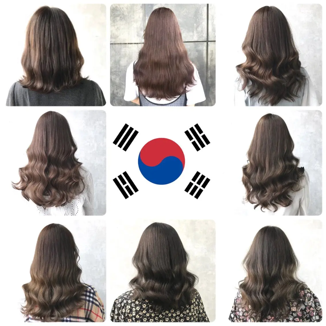 カラー ブリーチ ブラウンカラー グレージュ オルチャンヘア K-POP好き美容師 🇰🇷Kai.Yのヘアスタイル