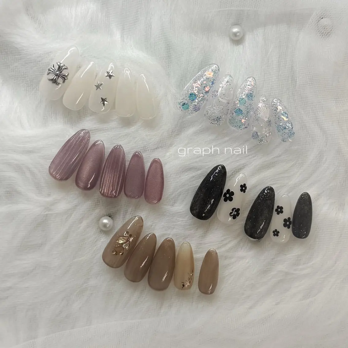 ネイル graphnail‪ ‪‪❤︎‬manaのネイルデザイン
