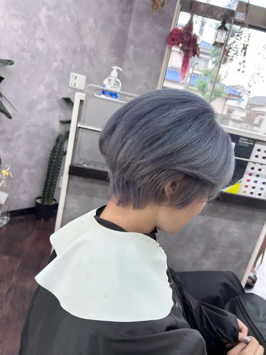 ショート カット ヘアカラー AN'TIA小作代表 ⭐︎kazuma⭐︎のヘアスタイル