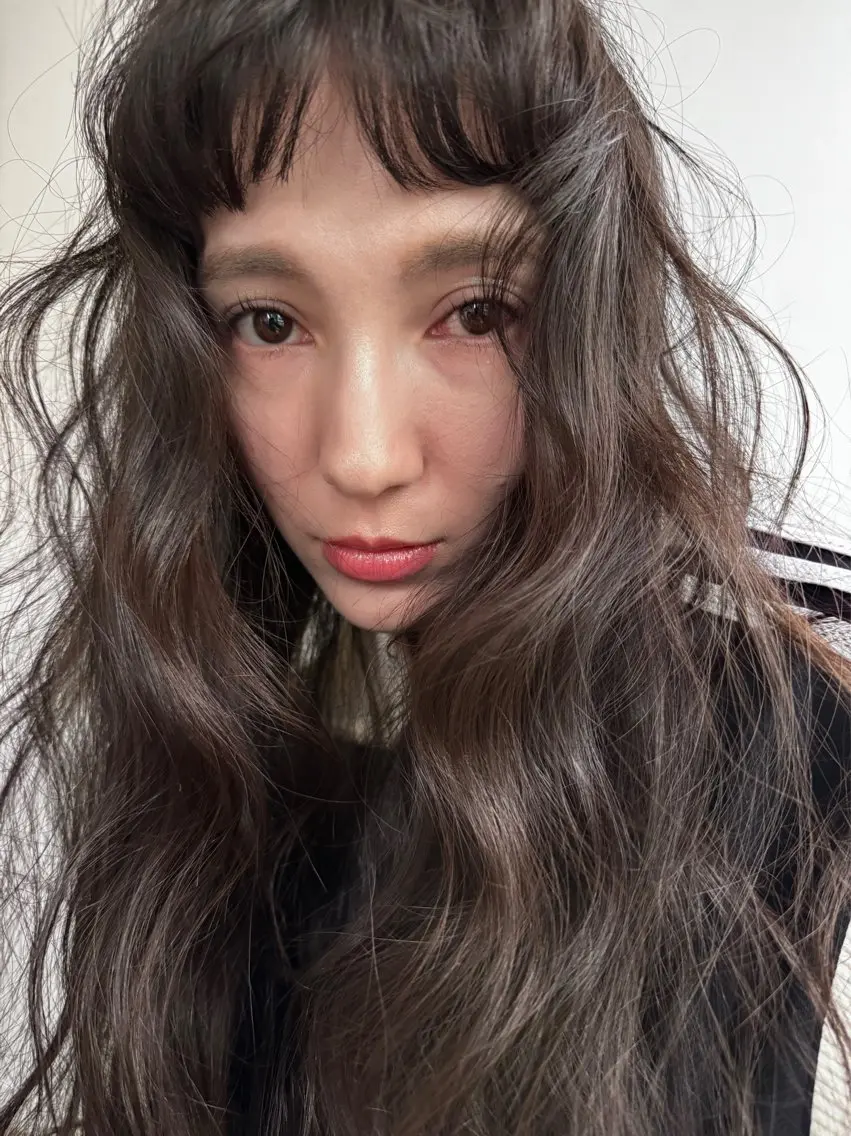 ロング カラー 縮毛矯正特化型美容師 名古屋LORENハダのヘアスタイル