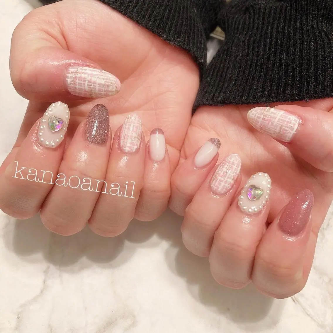 ネイル 地爪育成💅 kanaoanailのネイルデザイン