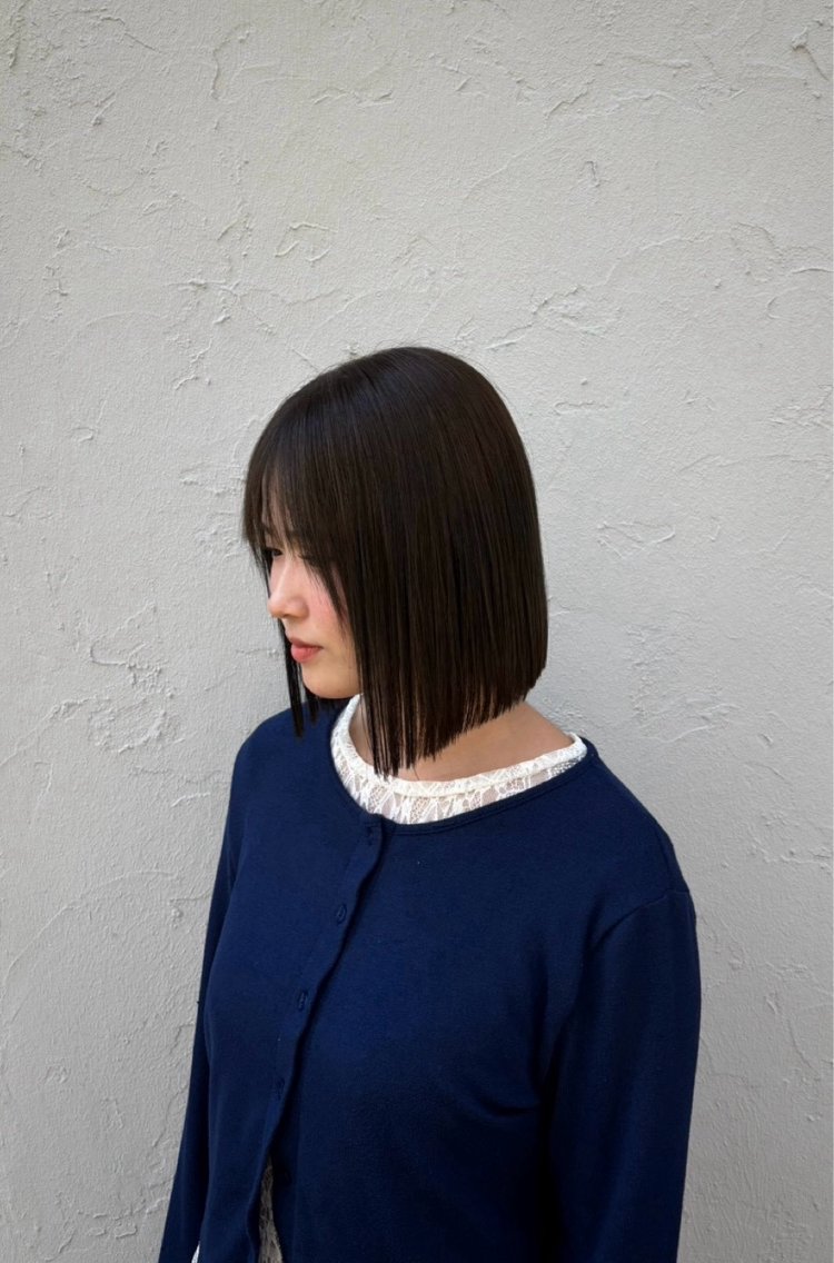 ショート ボブ カットモデル無料 / 豊中 カナのヘアスタイル