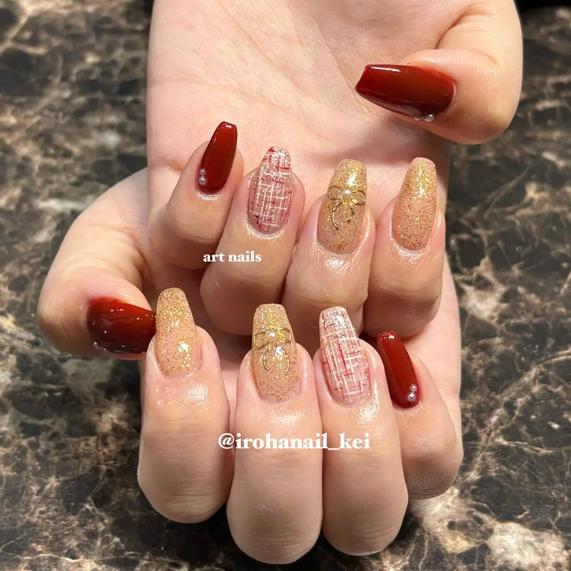 ネイル アートネイル IROHA NAIL_けい🐶のネイルデザイン