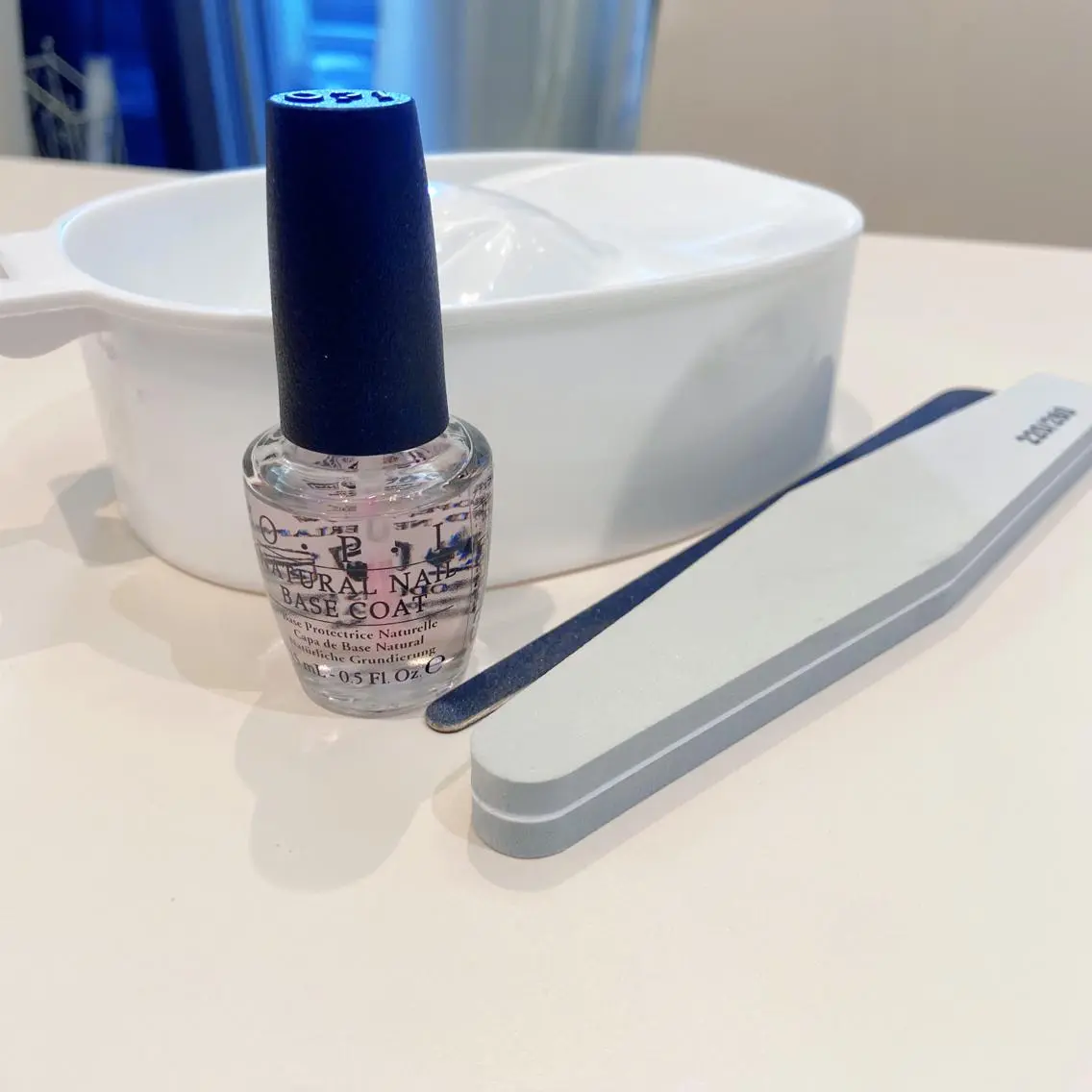 【Hand】ケアコース(表面磨きorベースコート仕上げ)¥3300の写真