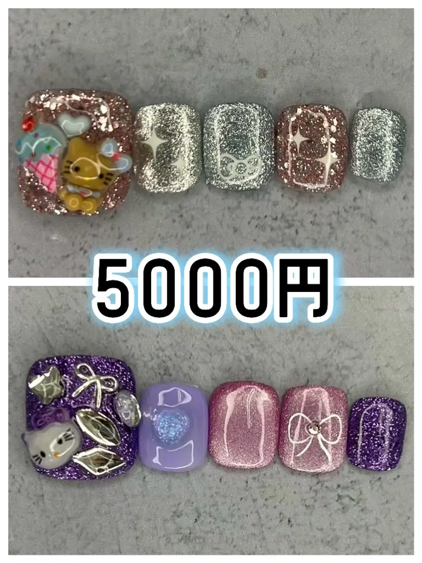 ネイル フットネイル Milana 川瀬のネイルデザイン