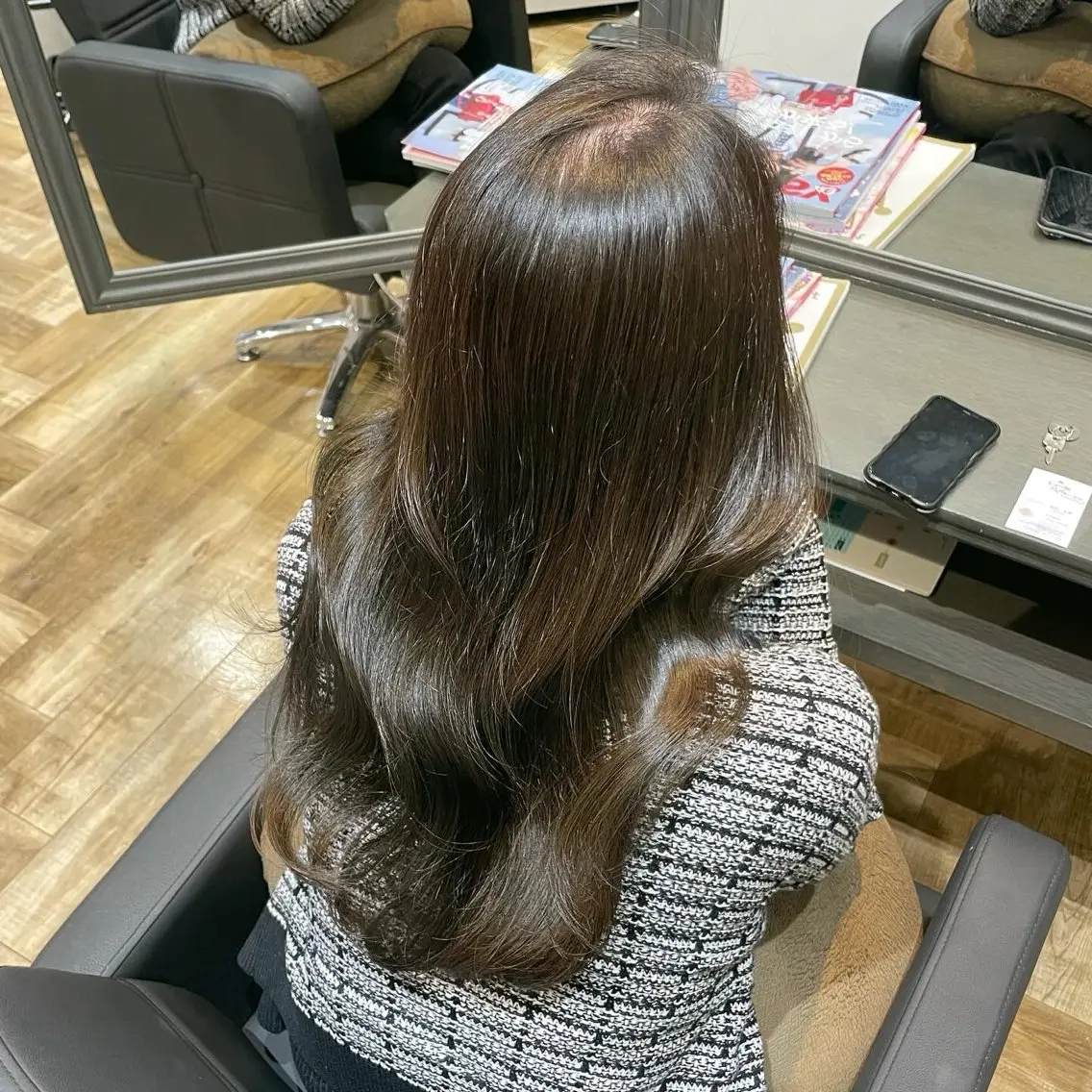 ロング 《ショートモデル》 服部未夢のヘアスタイル