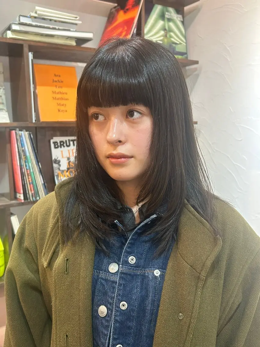ミディアム カット トリートメント MOMOKA💫 YARD【学芸大学】のヘアスタイル