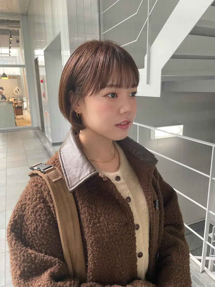 【人気No.1❣️】カット+艶カラー+選べる超音波TR✨¥9,900の写真